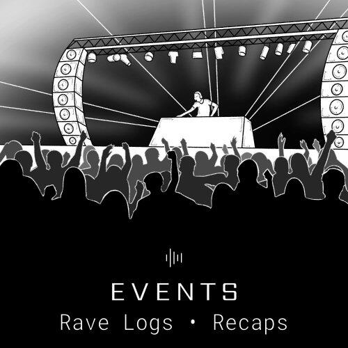 Events tile showing rave logs and VISIV character recaps